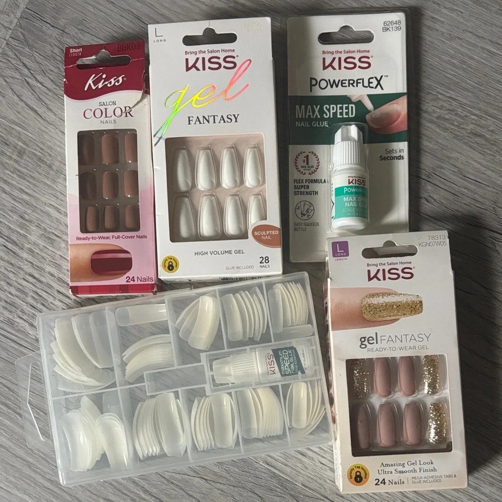 Kiss Gel Fantasy and Powerflex Nail Collection - Picture 1 of 1